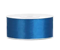 Satijnen Lint 25m / Blauw
