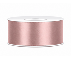 Satijnen Lint 25m / Licht Stoffig Roze