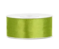 Satijnen Lint 25m / Appel Groen