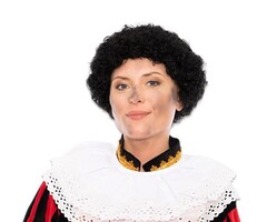 Pietenpruik Korte Krullen