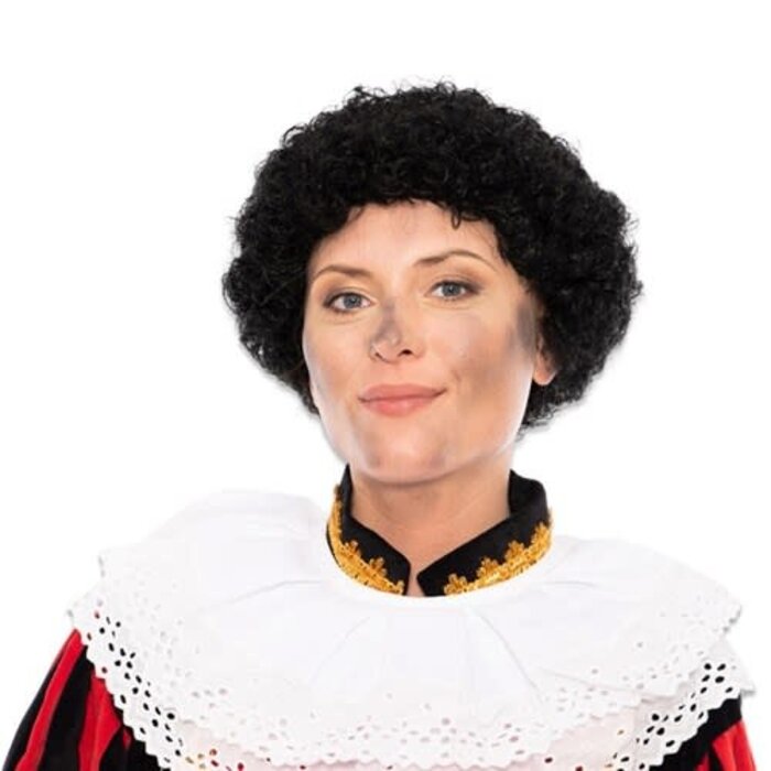 Pietenpruik Korte Krullen