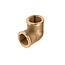 Messing knie binnendraad | 1/2" tot 3"