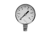 Manometer droog stalen kast | 0 t/m 10 bar | messing
