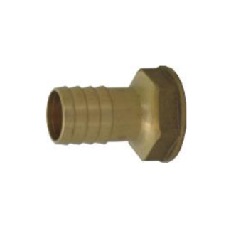 Messing slangtule met binnendraad | 1/2"