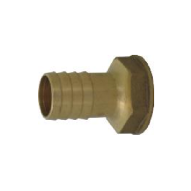 Messing slangtule met binnendraad | 1/2"