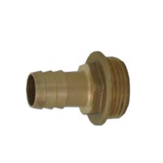 Messing slangtule met buitendraad | 3/4"