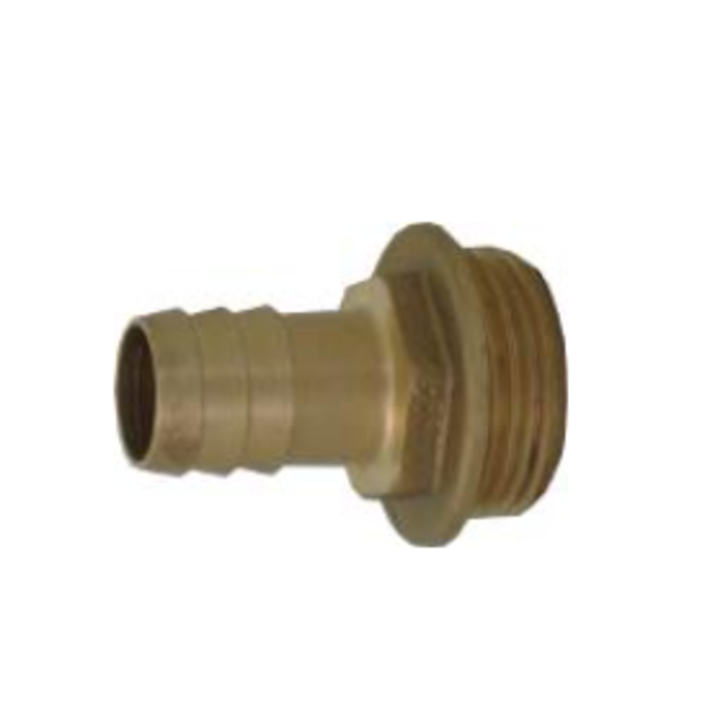 Messing slangtule met buitendraad | 3/4"