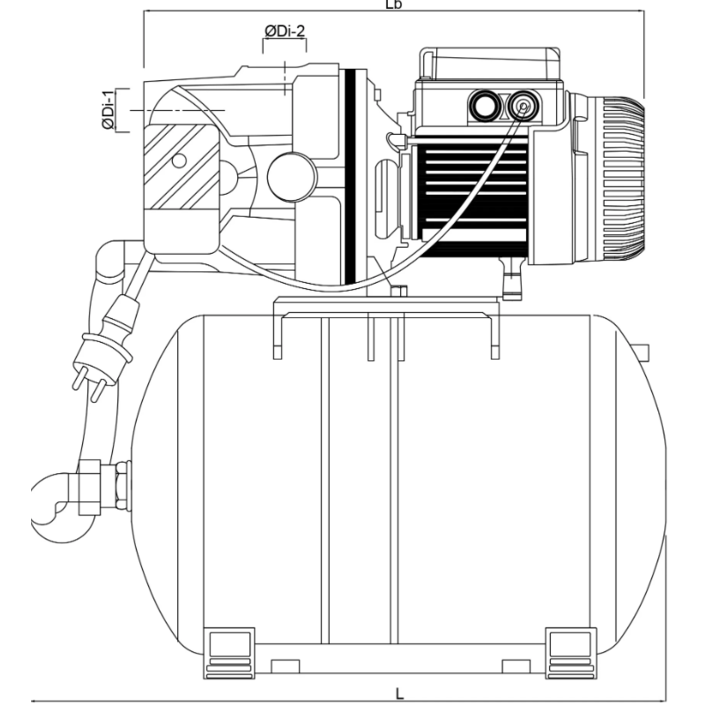 DAB hydrofoorpomp AquaJet | 82M