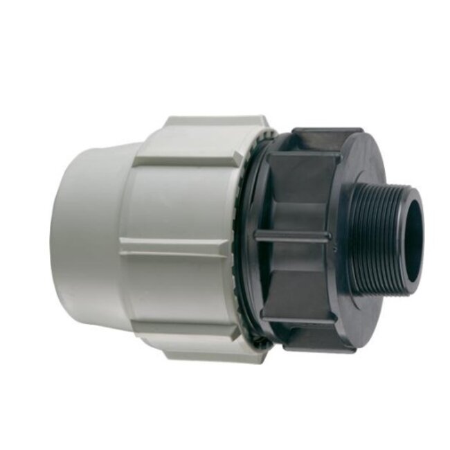 Plasson Tyleen overgangskoppeling buitendraad 16 t/m 32 mm | Plasson