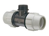 Plasson Tyleen t-stuk buitendraad | 50 t/m 75 mm