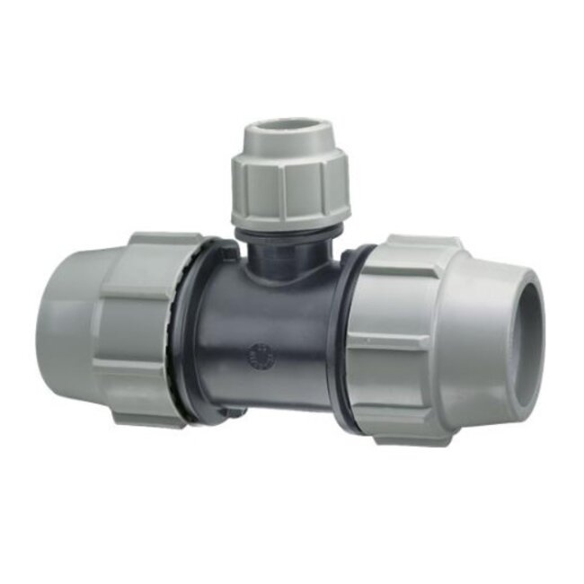 Plasson Tyleen verloop T-stuk | 20 t/m 75 mm