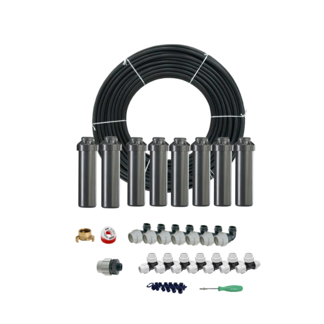 RainBird Complete Rainbird tuinsproeierset 5004 met tyleenslang | 8 pop-upsproeiers