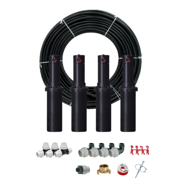Hunter Complete Hunter tuinsproeierset PGP-ADJ | 4 sproeiers