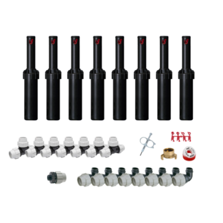 Hunter Hunter PGJ-04 sproeierset zonder tyleenslang | 8 sproeiers