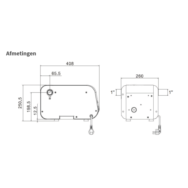 Kin Pumps Drukverhogingspomp SKT 1000