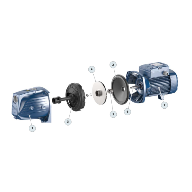 Pedrollo JSWm/3CM centrifugaalpomp