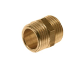 Messing dubbele nippel | 1/2" t/m 2"
