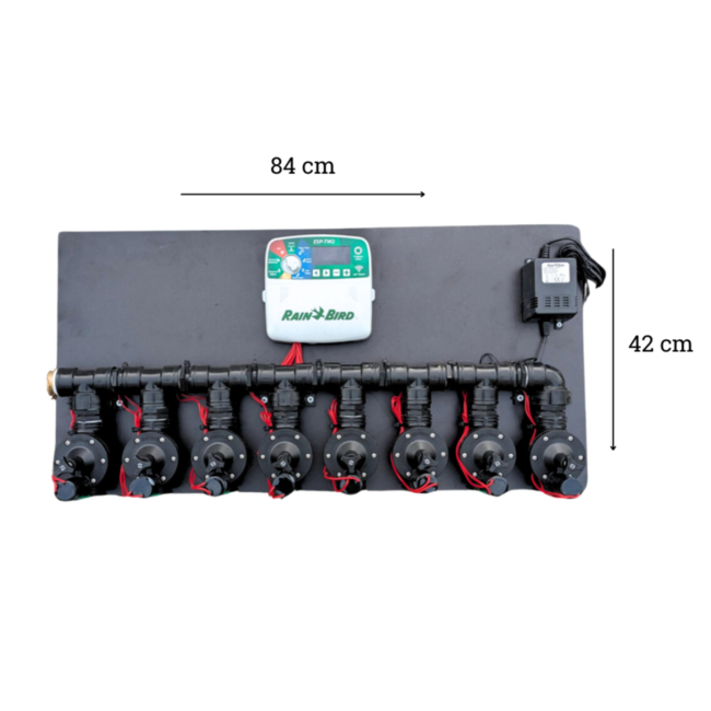 RainBird Rainbird beregeningsinstallatie compleet inclusief beregeningscomputer ESP-TM2 | 8 zones