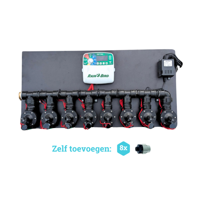 RainBird Rainbird beregeningsinstallatie compleet inclusief beregeningscomputer ESP-TM2 | 8 zones