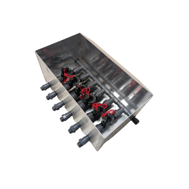 Bermad Verdeelput/beregeningsstation compleet