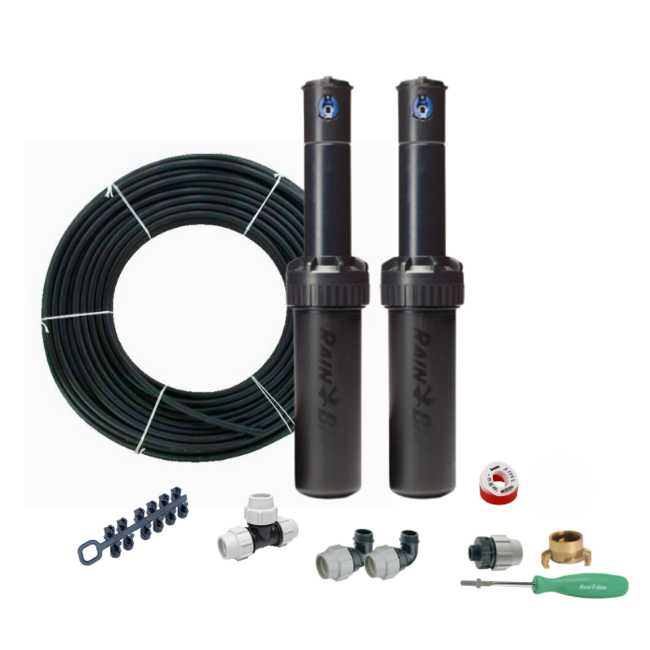 RainBird Complete Rainbird tuinsproeierset 5004 met tyleenslang | 2 pop-up sproeiers