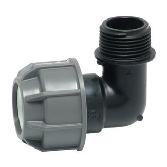 Plasson PP Agrifit knie buitendraad | 20 t/m 40 mm