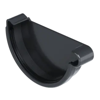 Bear Hemelwater PVC eindkap 130 links