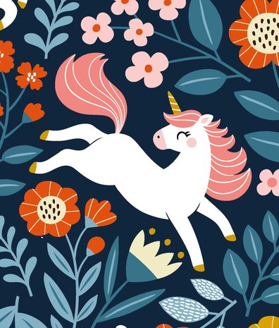 Children's wallpaper Enchanting Unicorn Dreams, washable Children's wallpaper Enchanting Unicorn Dreams, washable