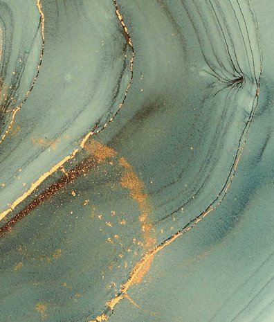 Marble wallpaper Emerald Gilded Marble, green, washable Marble wallpaper Emerald Gilded Marble, green, washable