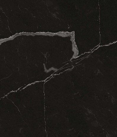 Marmer behang Midnight Marble, zwart, afwasbaar Marmer behang Midnight Marble, zwart, afwasbaar