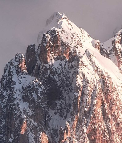 Berge Tapete Dolomite Serenity, waschbar Berge Tapete Dolomite Serenity, waschbar