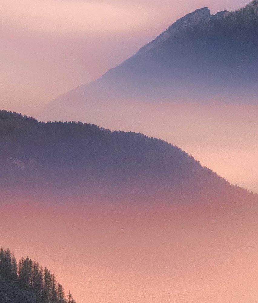 Berge Tapete Dolomite Dreams, waschbar Berge Tapete Dolomite Dreams, waschbar