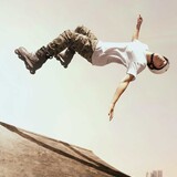 Sport behang Radical Ramp Rush, afwasbaar Sport behang Radical Ramp Rush, afwasbaar