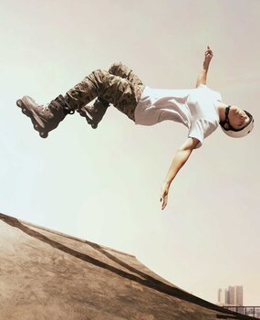 Sports wallpaper Radical Ramp Rush, washable Sports wallpaper Radical Ramp Rush, washable