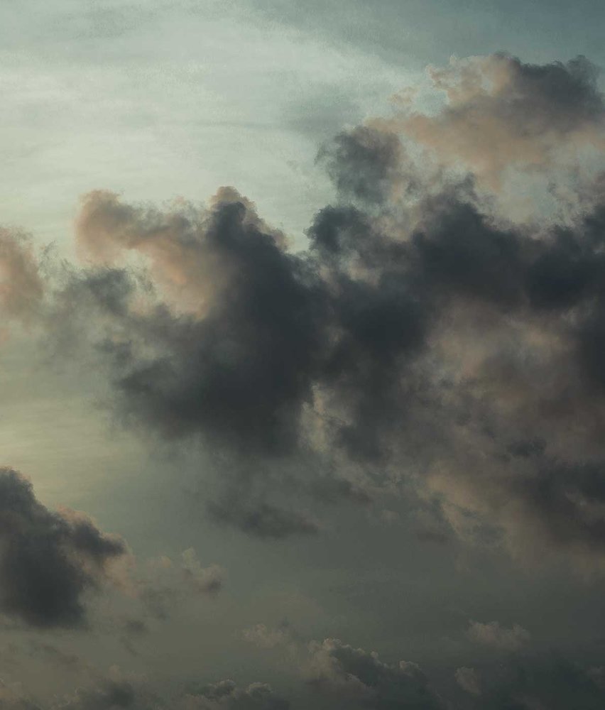 Clouds wallpaper Cloudy Horizon, washable