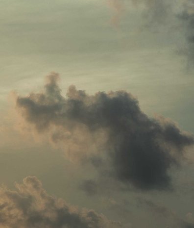 Clouds wallpaper Cloudy Horizon, washable