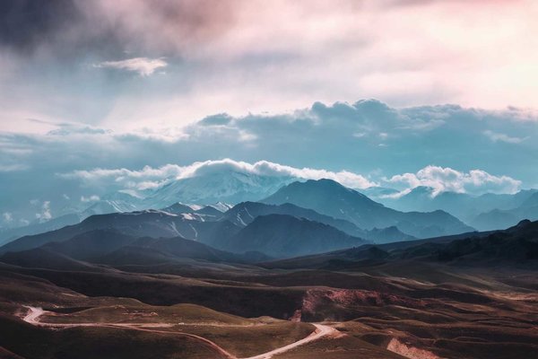 Landscapes wallpaper Alpine Panorama, washable Landscapes wallpaper Alpine Panorama, washable