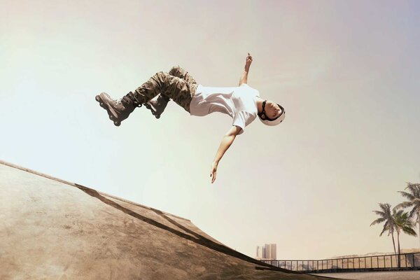 Sport behang Radical Ramp Rush, afwasbaar