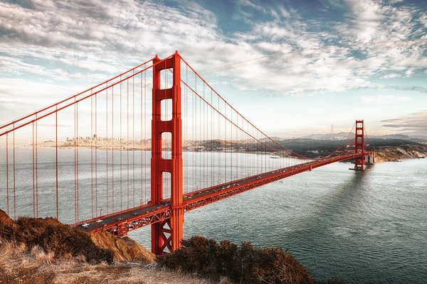 City wallpaper San Francisco Dreamscape, washable