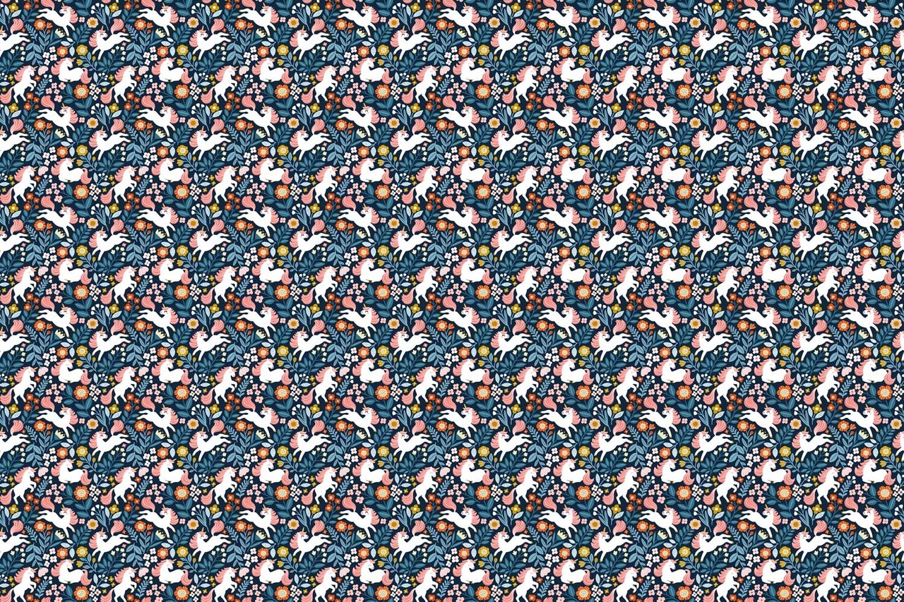 Children's wallpaper Enchanting Unicorn Dreams, washable Children's wallpaper Enchanting Unicorn Dreams, washable
