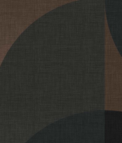 Retro wallpaper Midcentury Shades, grey, washable