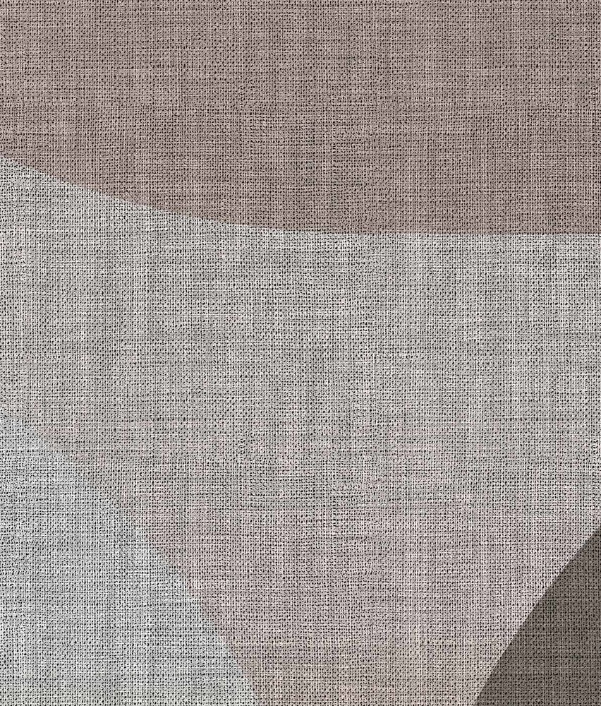 Retro wallpaper Midcentury Shades, taupe, washable