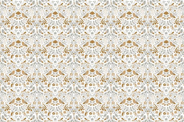 Kindertapete Vintage Bird Paradise, waschbar Kindertapete Vintage Bird Paradise, waschbar