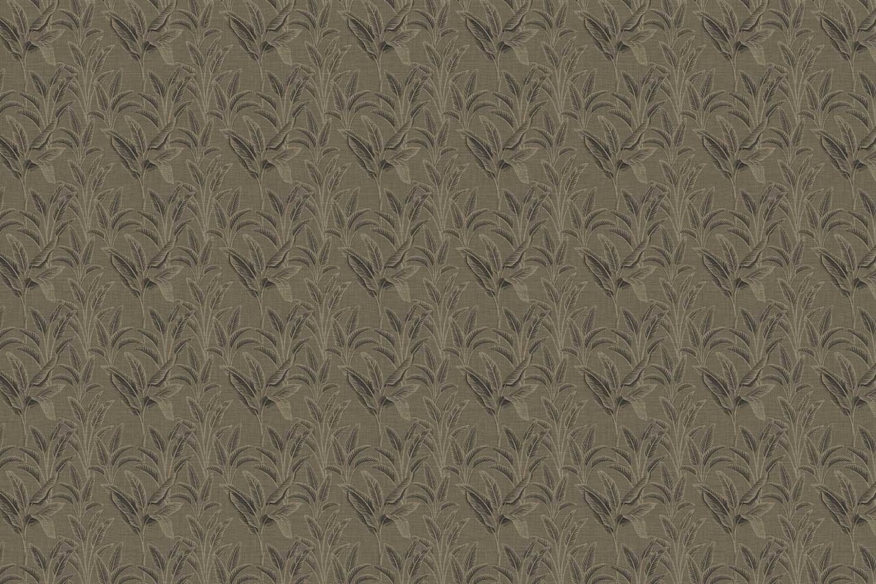 Leaves wallpaper Banana Breeze, brown, washable Leaves wallpaper Banana Breeze, brown, washable