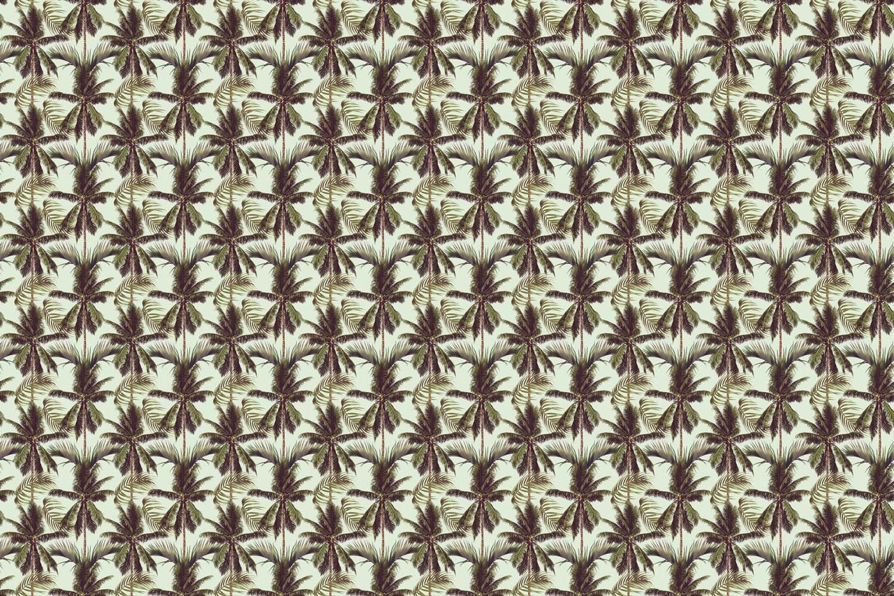 Palm behang Perfect Palm Delight, groen, afwasbaar