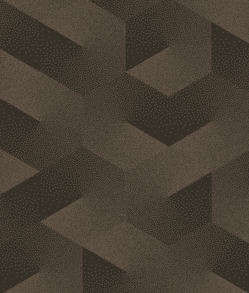 Abstract wallpaper Espresso Chevron, brown, washable Abstract wallpaper Espresso Chevron, brown, washable