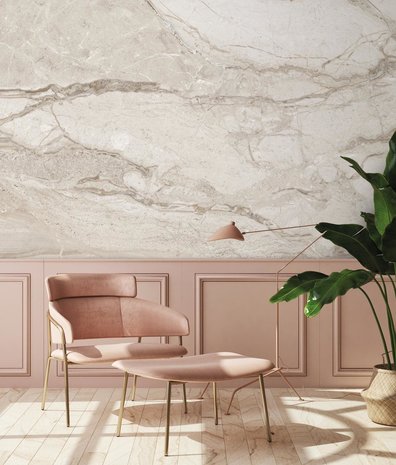 Marmortapete Marble Essence, beige, waschbar Marmortapete Marble Essence, beige, waschbar