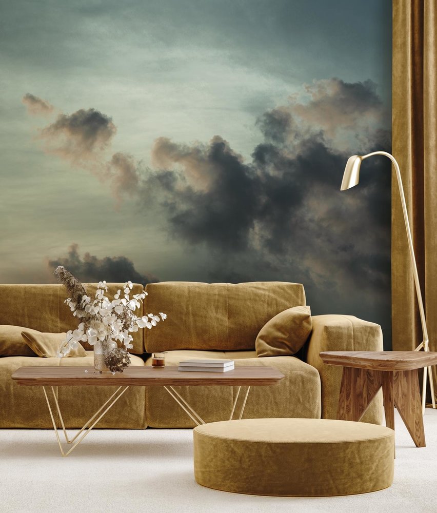 Clouds wallpaper Cloudy Horizon, washable