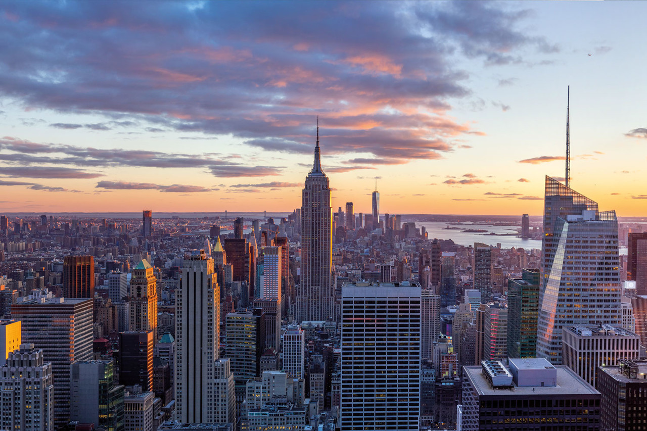 Fotobehang New York, Iconic Manhattan Charm, afwasbaar