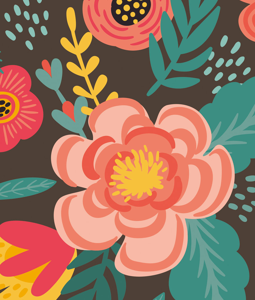 Children's wallpaper Blossom Paradise, washable Children's wallpaper Blossom Paradise, washable